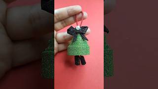 Easy craft Ideas diy artandcraft trendingshorts shorts giftcraft chritsmas decor bell art [upl. by Allehcim]