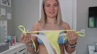 HUGE BIKINI HAUL 2024 Shein Robyn Emily [upl. by Heida588]