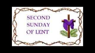 apsalm  Second Sunday of Lent Year B  Gospel Acclaimation [upl. by Jabe141]