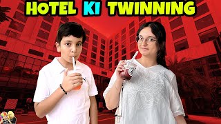 HOTEL KI TWINNING  Aayu and Pihu Show [upl. by Lledrac]