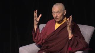 Tenzin Palmo Teaching Wheel of Life Samsara in the Raw 9 of 12 [upl. by Anaderol]