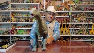 Jurassic James® explains Apatosaurus unboxing 1 [upl. by Tristas]