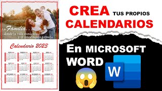 Crea tus CALENDARIOS PERSONALIZADOS 2023 AndyStifler97 [upl. by Pip125]