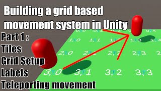 Unity Grid Based Movement System Part 1 Setup [upl. by Tse175]