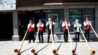 Schweizer Folklore Festival 5 Das Alphorn Sechstet [upl. by Erle]