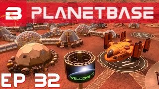 PlanetBase  Technocracy At Last  Ep 32 Space Survival Strategy Gameplay [upl. by Enilec]