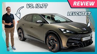 Cupra Tavascan Das Beste aus VW ID5 und 7 Sitzprobe Qualität amp neues Cockpit im Review [upl. by Hadeis]