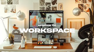 My Workspace Home Office  Desk Setup Tour  Tips  UIUX Designer  Vlog 04 [upl. by Aanas224]