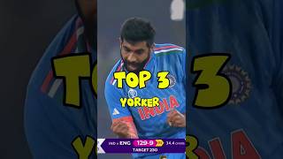 Top 3 Yorker Bowlers😎😬ytshorts shorts cricket viral trending [upl. by Viviane]