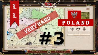 Poland  Cossacks 2 Battle for Europe  Part 3 [upl. by Amberly]