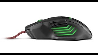 Speedlink DECUS Black Edition Gaming Maus  Unboxing und Review Deutsch [upl. by Eineeuq]