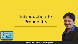 Introduction to Probability theory [upl. by Heather]