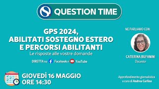 Domande GPS 2024 scatta il conto alla rovescia tabella titoli percorsi abilitanti ed estero [upl. by Eelac413]