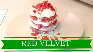 Torta Red Velvet  Bimby TM6  TM5 TM31  Thermomix [upl. by Enirok]