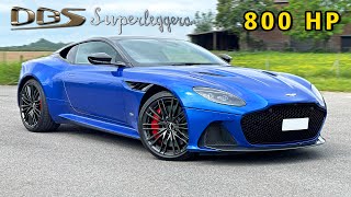 800HP Aston Martin DBS Superleggera V12  316KMH REVIEW goes WRONG [upl. by Enimzzaj877]