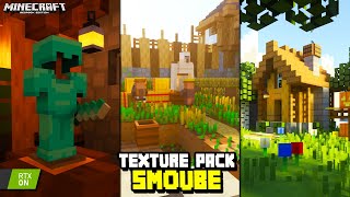 PACK de TEXTURAS para MINECRAFT PE 120  8x8 Smoube texture pack  TEXTURE PACK MINECRAFT PE 120 [upl. by Filomena639]