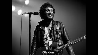 Bruce Springsteen  Its Gonna Work Out Fine  Live at Monmouth Arts Center Red Bank 10111975 [upl. by Heck]