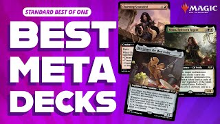 Best Meta Decks in MTG Arena Standard Best of One Bo1 [upl. by Manheim]