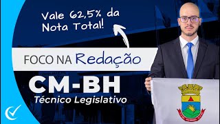 Redação da Câmara de Belo Horizonte CMBH 2024 Técnico Legislativo  Consulplan [upl. by Alvan207]