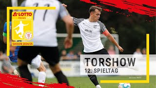 Torshow 12 Spieltag LOTTO Hessenliga 202425 [upl. by Enylorac]