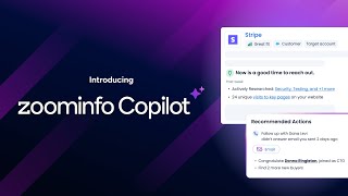 Introducing ZoomInfo Copilot [upl. by Liarret]