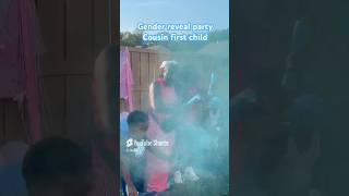 Gender reveal party  full video out now  explore viralvideo genderreveal [upl. by Breech40]