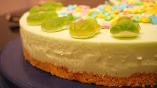 Waldmeister Torte  kinderleicht backen  No Bake Cake [upl. by Pang476]