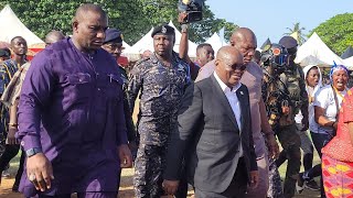 President Akuffo Addo arrives at Hogbestsostso 2024 [upl. by Einaj]