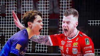 Ran Takahashi vs Ivan Zaytsev  Monza vs Lube  Coppa Italia 2024 [upl. by Nylia]