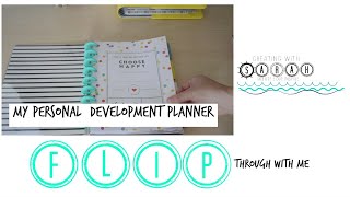 Classic Happy Planner Flip through  Personal Development Planner  Planner 2019 [upl. by Eedyaj]