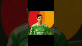 Prime Courtois 🤩shorts goalkeeper football [upl. by Erapsag]