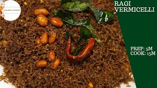 Ragi Vermicelli recipe  Curry Leaves Ragi Semiya  Ragi Sevai Idiyappam Recipe [upl. by Elohc]