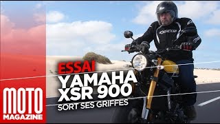 Yamaha XSR 900  Essai Moto Magazine 2016 [upl. by Llevol]