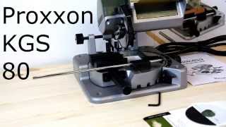 Proxxon KGS 80 Saw First Look Review [upl. by Schmeltzer]