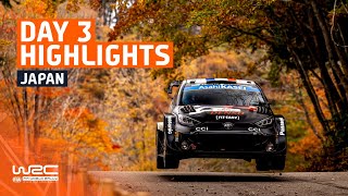 Day 3 Highlights  WRC FORUM8 Rally Japan 2024 [upl. by Sayers]