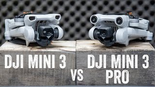 DJI Mini 3 vs Mini 3 Pro 17 Differences Detailed [upl. by Aniarrol]