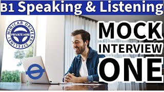 ESOL B1 English Speaking and Listening Mock Test One  London PCO application  Citizenship Course [upl. by Onyx]