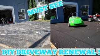 DRIVEWAY SEALER RESURFACER [upl. by Ainolopa]