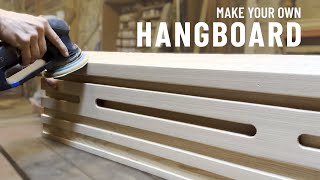 DIY make your own HANGBOARD and improve your climbing skills [upl. by Caron969]