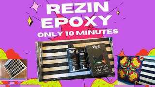 Rezin epoxy art in 10 minutes [upl. by Maxfield]