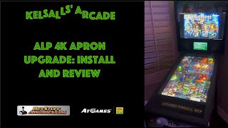 Buy Stuff Apron Upgrade for Atgames Legends 4K Pinball Install and Review [upl. by Eninahpets]