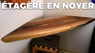 Un plateau de bois incroyable pour une étagère toute simple [upl. by Donnie]