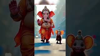 ganpati bappa morya ☀ deva shree ganesha ganesh trendingganpati funnyshorts short [upl. by Archer]