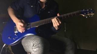 Broken Valentine  Run played by Jihwan with Relish Marine W Mary guitar [upl. by Larine]