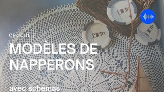 ✴️Modèles de napperons crochetés 🔆 [upl. by Hayila]