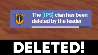 IPS Clan Was DELETED In Roblox Bedwars [upl. by Happ377]