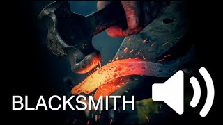 Blacksmith  Sound Effects [upl. by Wystand]