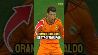 Ronaldo In Orange kit was scary as f☠🥶 [upl. by Drida]