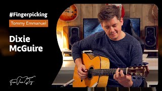 Dixie McGuire  Tommy Emmanuel cover by Tim Van Roy [upl. by Drusie501]