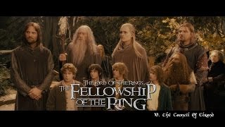 LOTR  The Fellowship of the Ring Music Only [upl. by Kciredor]